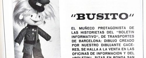 Busito, l’aprenent més trapella de Transports de Barcelona